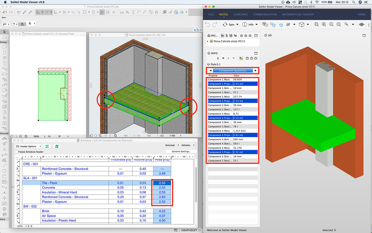 quantity take off BIM Archicad Solibri 08